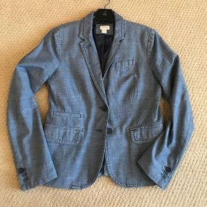 J.Crew Blazer chambray